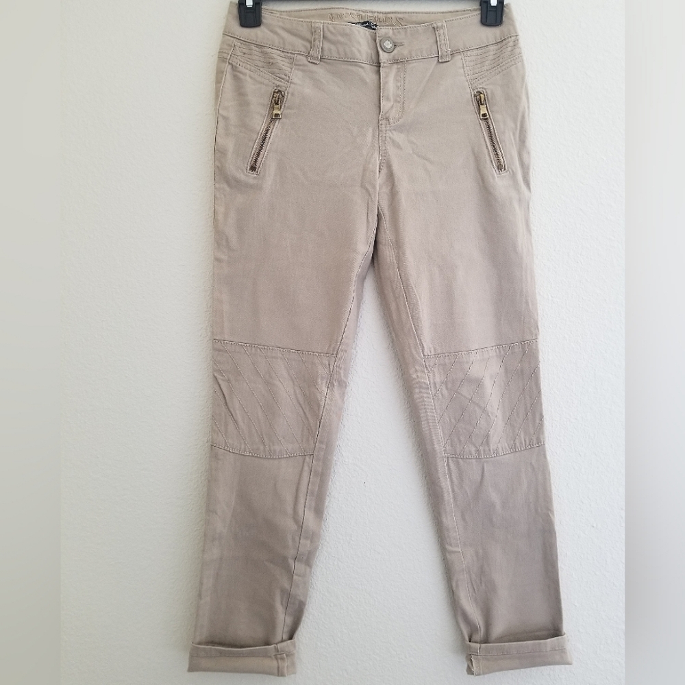 Tan Ankle Pants